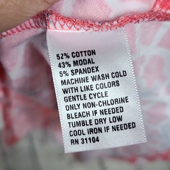 Crown & Ivy PETITE Starfish Pullover Knit Dress Nautical Pink Mini A-line PS - Picture 7 of 9